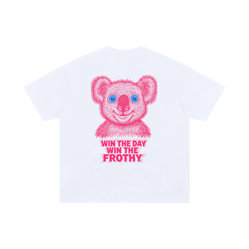 Oversized Pink Koala Tee