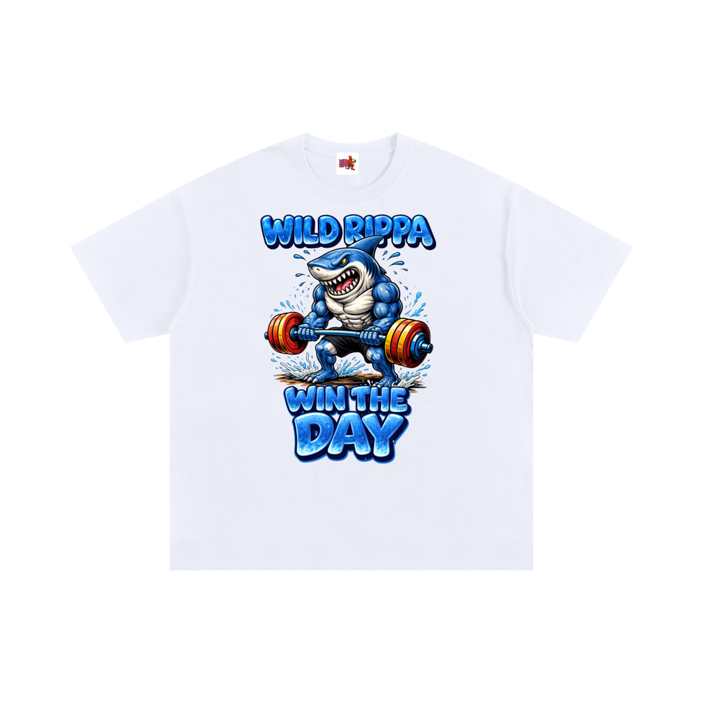 Oversized Great White Swole tee