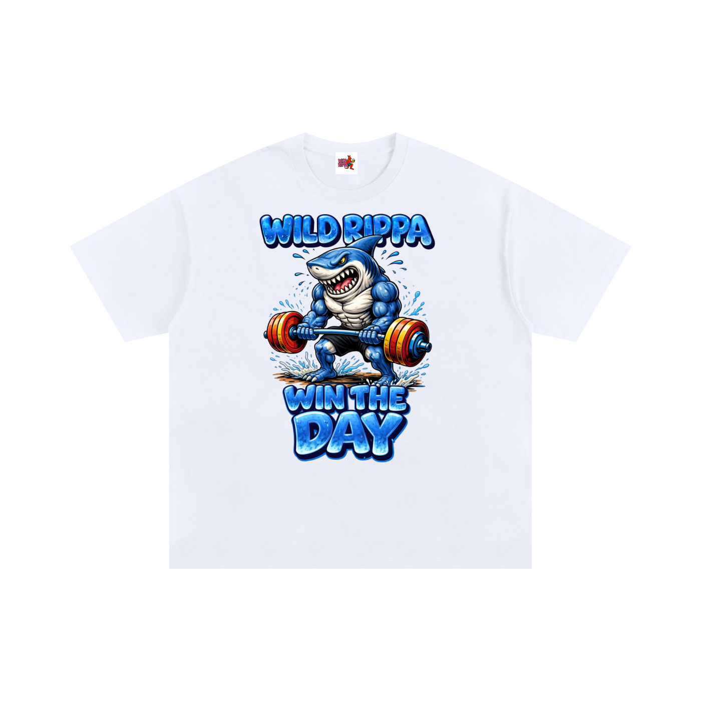 Oversized Great White Swole tee