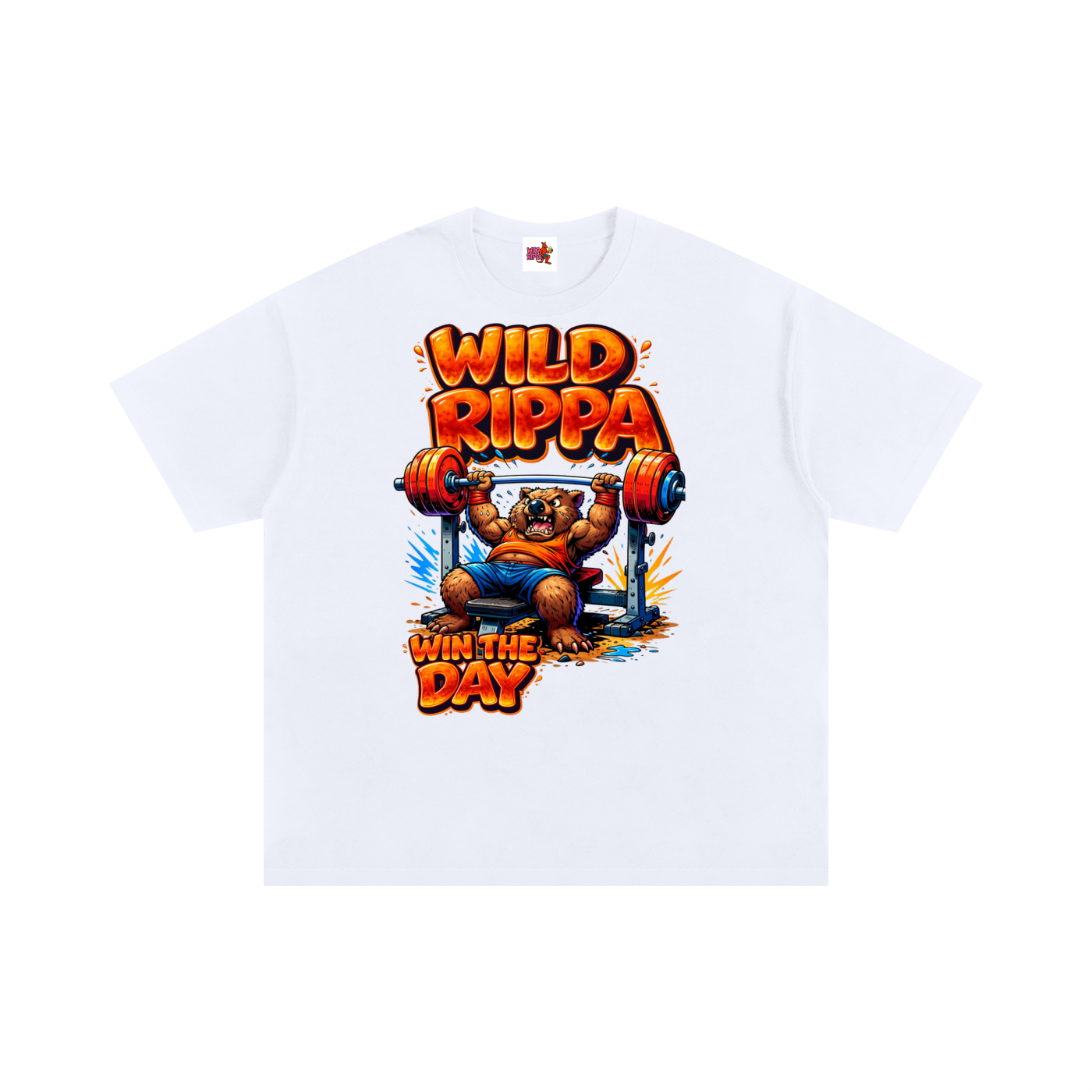 Oversized Wombat Wheels tee